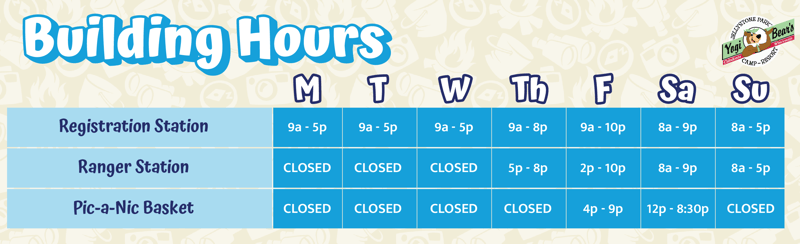 May 4 - 10 Building Hours