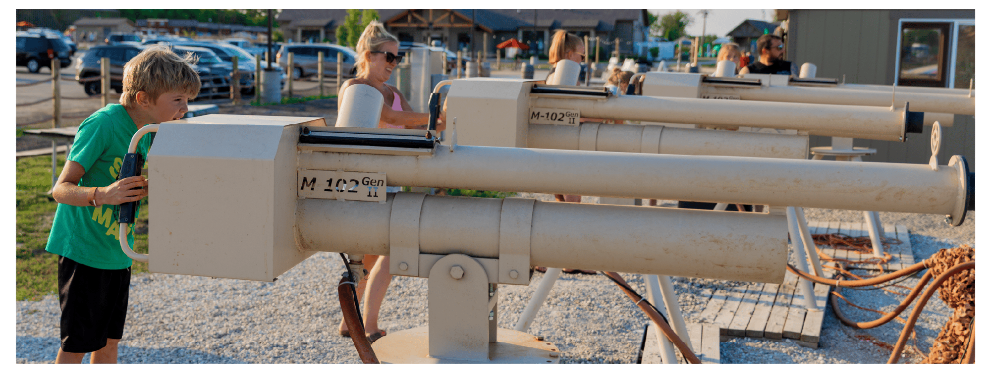 Camper General Admission includes access to mini land attractions